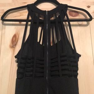 Like New! Black Strappy Dress